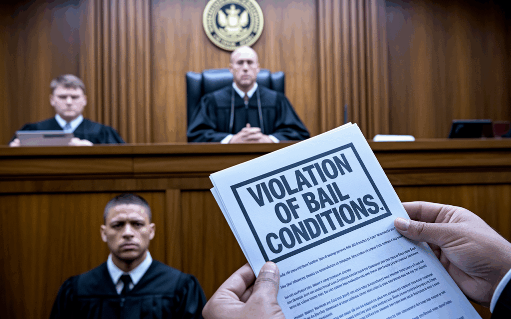 Violation of Bail Conditions.