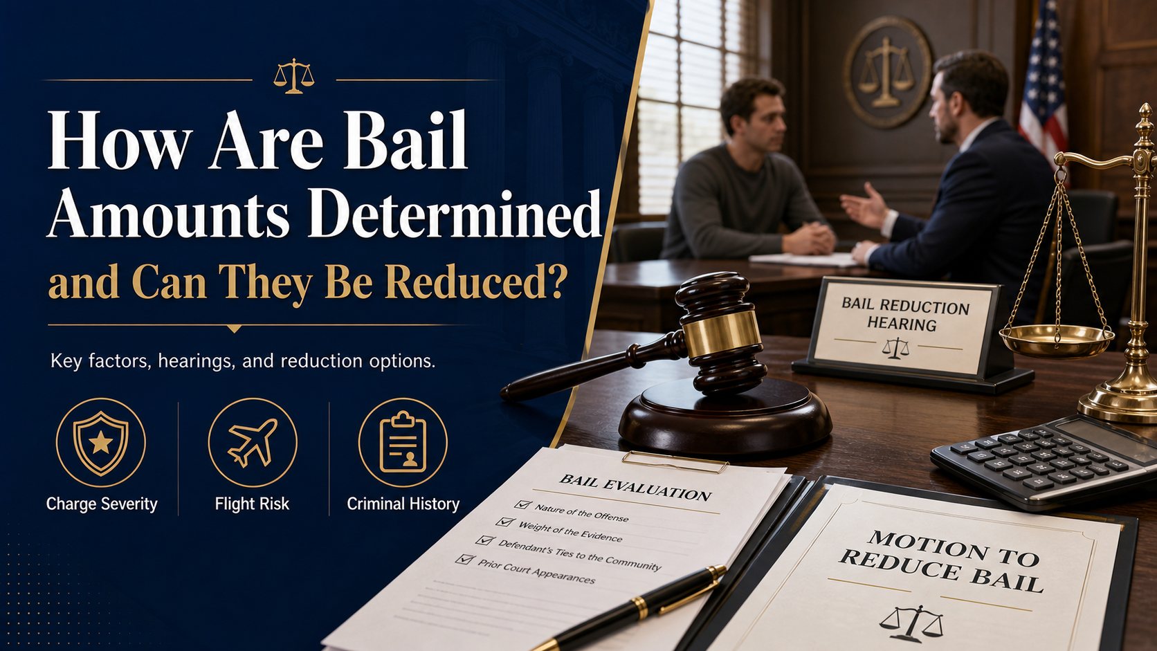 bail reduction hearing in action